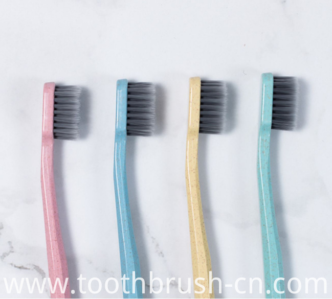 Top Quality Wheat Straw Toothbrush Top Quality Wheat Straw Toothbrush